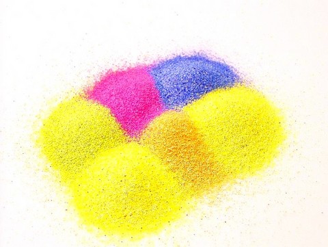 gamme sable coloré fin