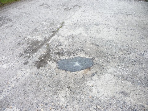 resultat du sol en résine réparé