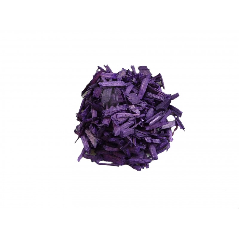 copeaux de bois violet
